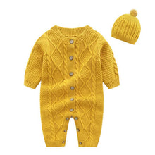 Load image into Gallery viewer, Knit Romper Set