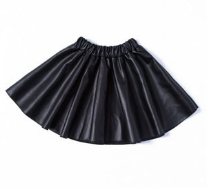 Nadia Faux Leather Skirt