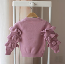 Load image into Gallery viewer, Pearl Ruffle Sweater