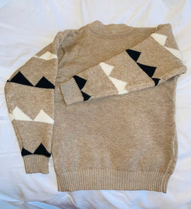 Dino Khaki Sweater